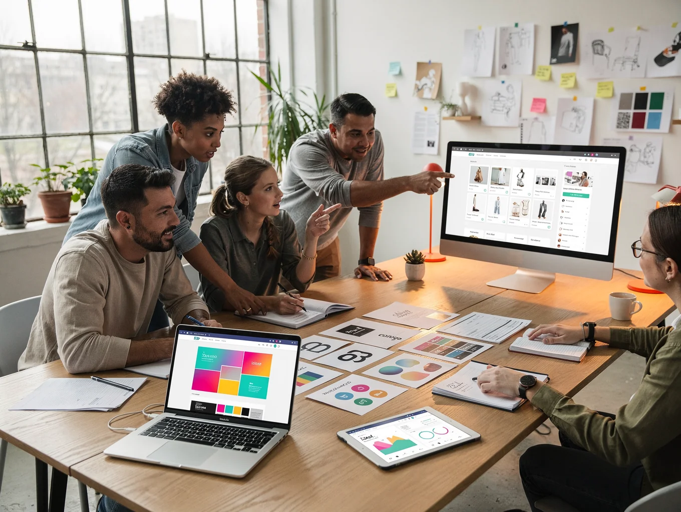 Found First Media web design team working in Norwich studio